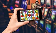 Casinia casino presented on mobile device in Pakistan with slots and live games